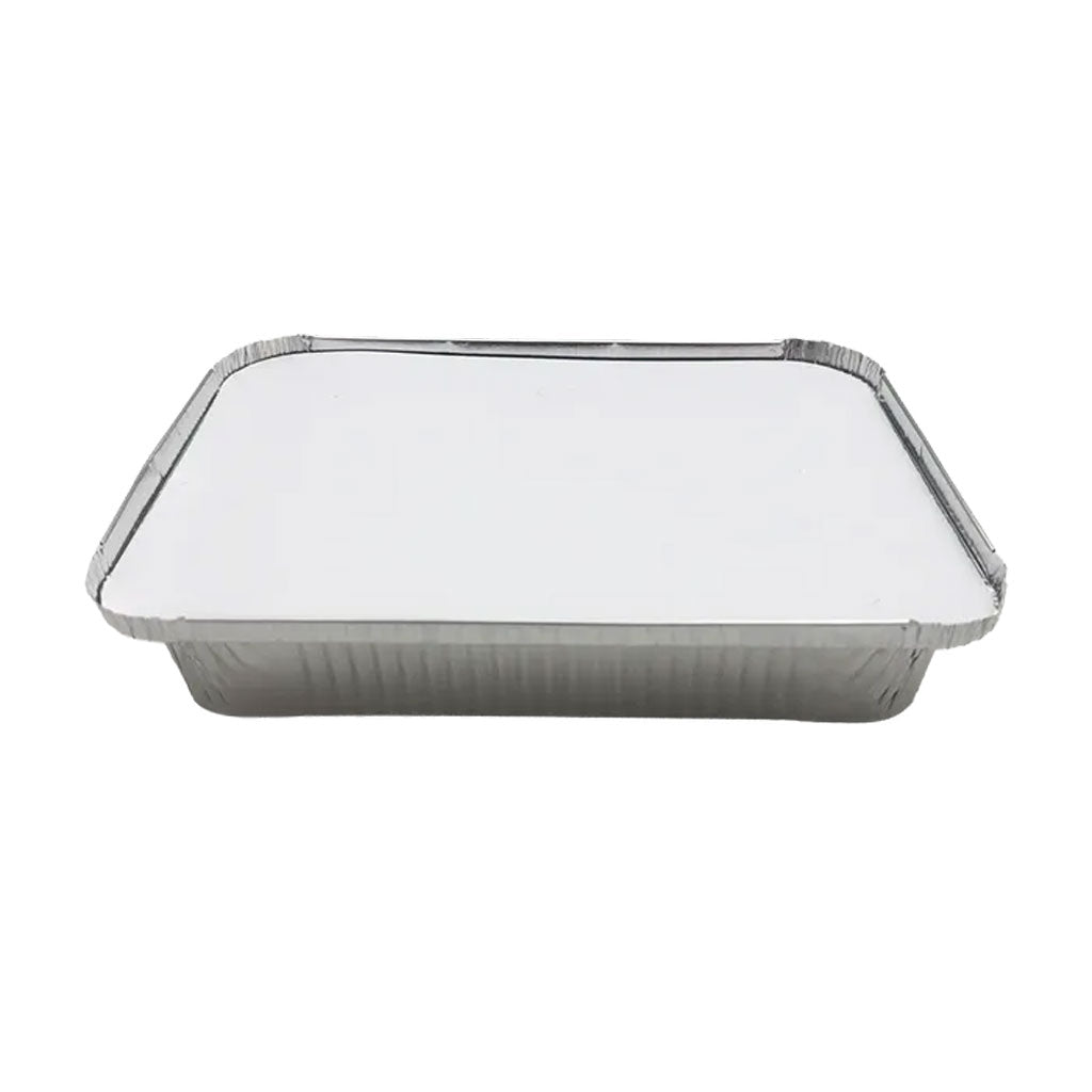 Qiwi Foil Hangi Tray & Lid Set - 1100ml | 50/Pack