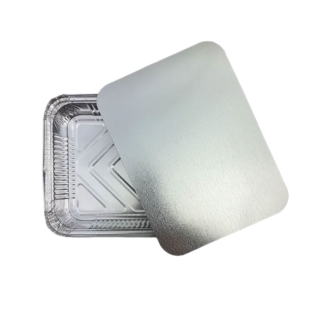 Qiwi Foil Hangi Tray & Lid Set - 1100ml | 50/Pack