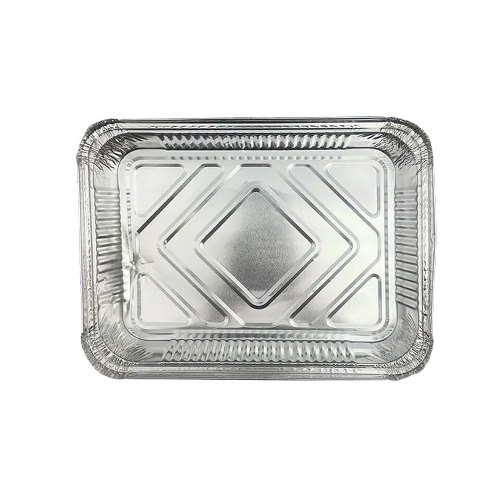 Qiwi Foil Hangi Tray & Lid Set - 1100ml | 50/Pack