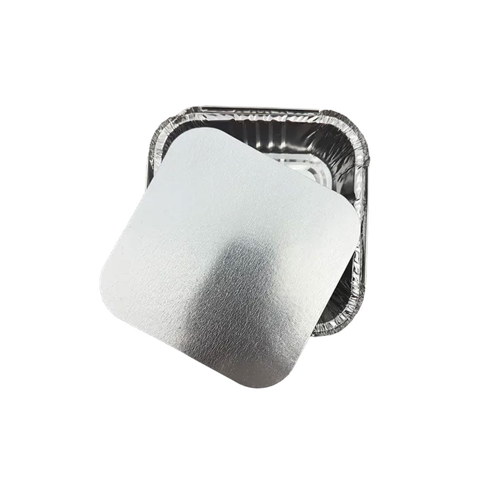 Qiwi Foil Hangi Tray & Lid Set - 540ml | 50/Pack