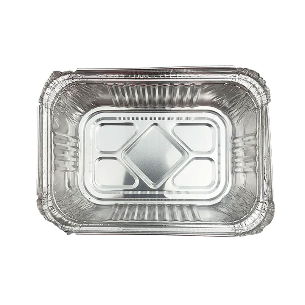 Qiwi Foil Hangi Tray & Lid Set - 700ml | 50/Pack