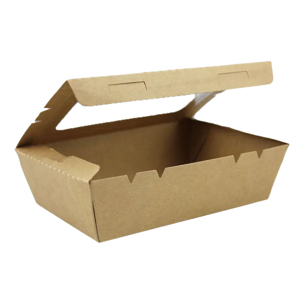 Kraft Window Lunch Box 700ml KPC01 | 50/Pack