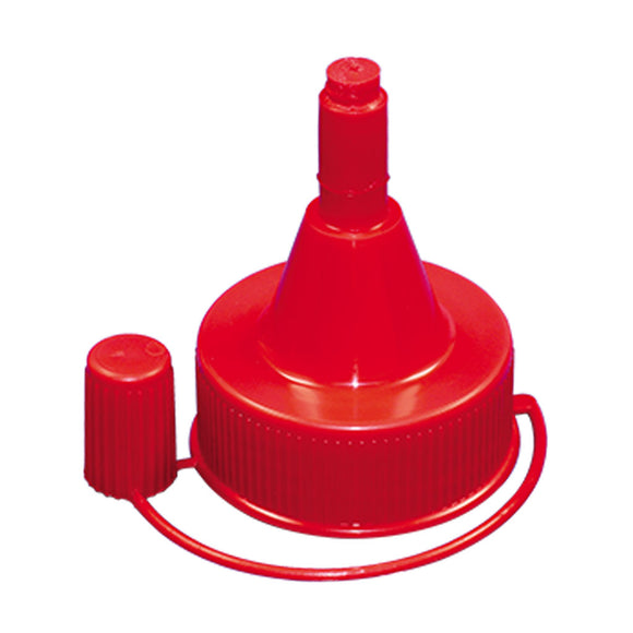Red Witches Cap to Suit 250ml, 500ml, 1 Litre Sauce Bottles