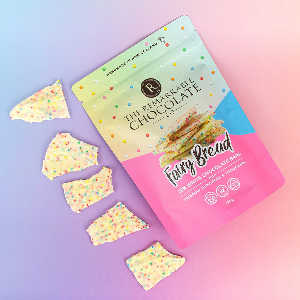 Remarkable Chocolate Luxury Bark - Fairy Bread | 125g
