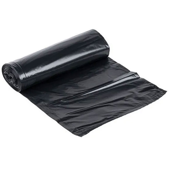 Rubbish Bin Liners Black 200L Drum Liner | 50/Roll