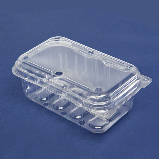 S300 Clear Plastic Punnet Clamshell | 200/Ctn