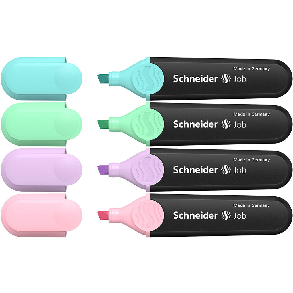 Schneider Job Highlighters - Pastel | 4/Pack
