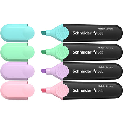 Schneider Job Highlighters - Pastel | 4/Pack