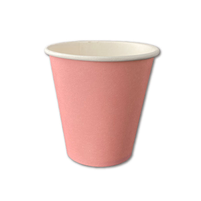 B/Buy Single Wall Coffee Cup Pink 8oz | 50/Pack