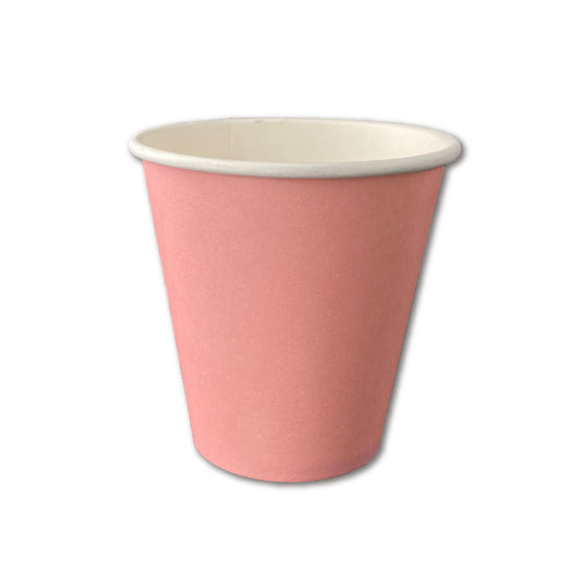 B/Buy Single Wall Coffee Cup Pink 8oz | 50/Pack