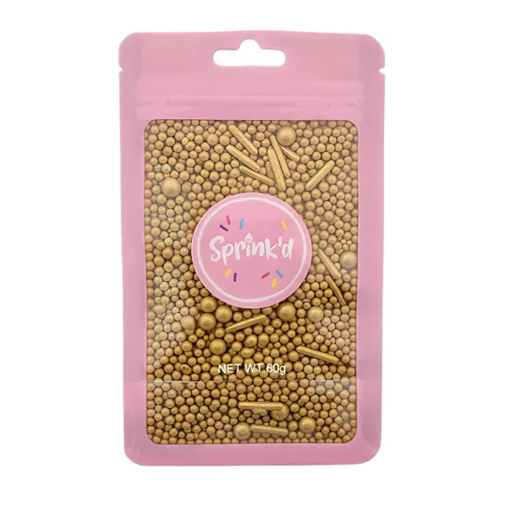 Sprink'd Gold Metallic Mix 60g