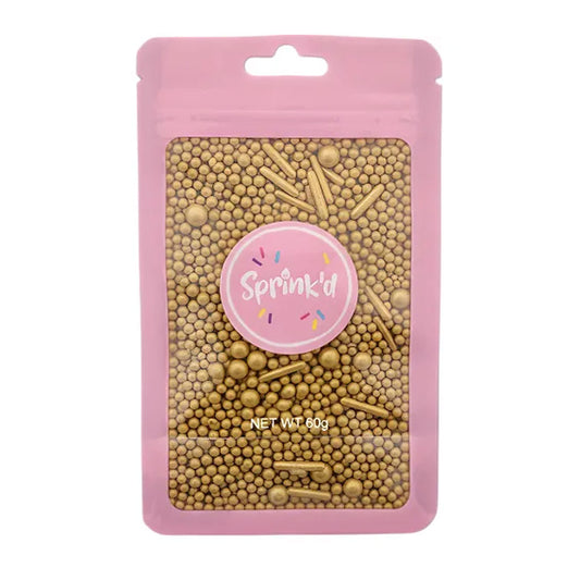 Sprink'd Gold Metallic Mix 60g