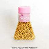 Sprink'd Sugar Balls Gold 4mm 120g | BB 12/25