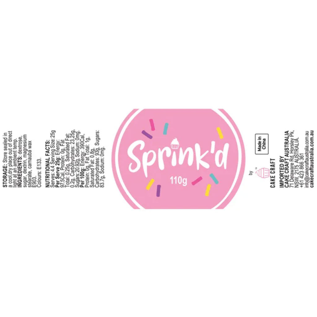 Sprink'd Matte Blue Mix 110g | BB 02/26