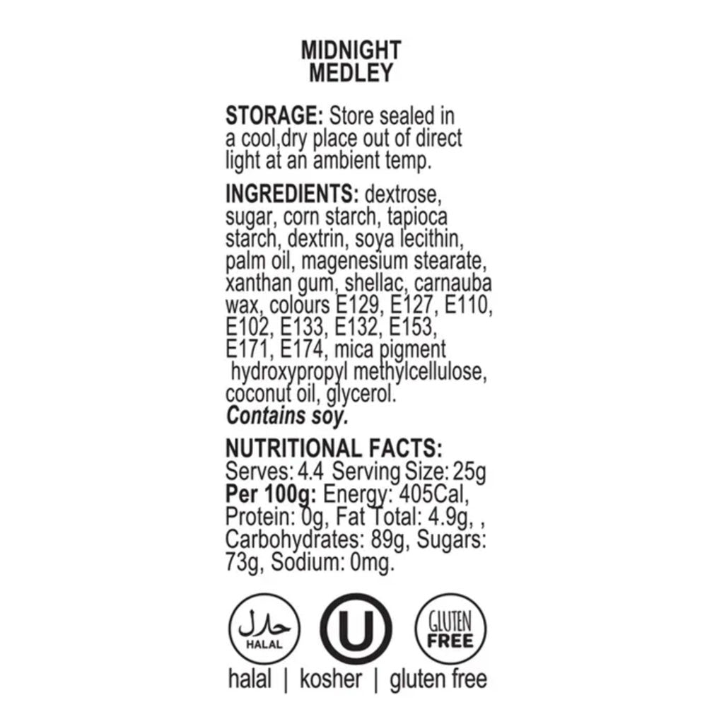 Sprink'd Midnight Medley Sprinkle Mix 110g | BB 01/27