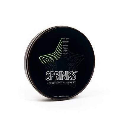 Sprinks Pastry Cutter Set - Stars | 6 Piece