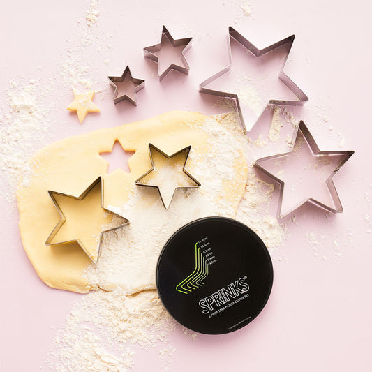 Sprinks Pastry Cutter Set - Stars | 6 Piece