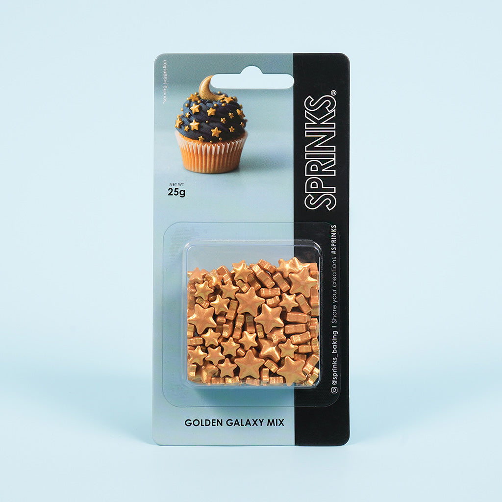 Sprinks Golden Galaxy Mix Tiny Toppers - 25g