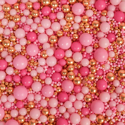 Sprinks Pink Velvet Crunch Sprinkles - 70g