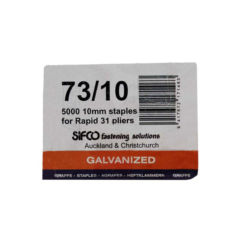 Sifco 73/10 Staples for use with SR31 Plier Stapler | 5000/Box
