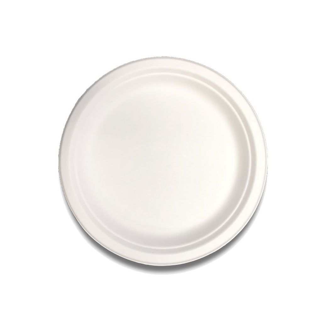 Sugarcane Round Dinner Plate 9 Inch (229mm) | 500/Ctn