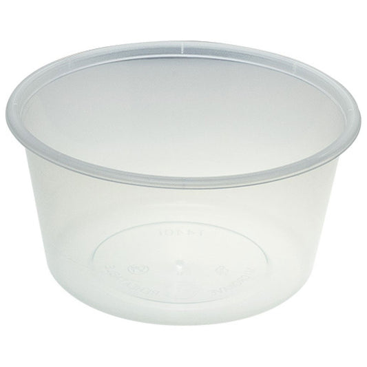 T440i (440ml) Plastic Round Container 50/Pack