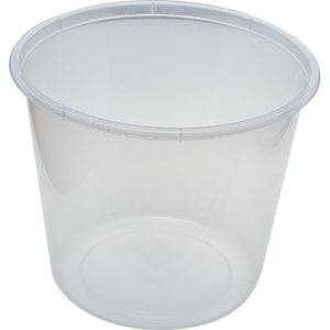 T700i (700ml) Plastic Round Container 50/Pack