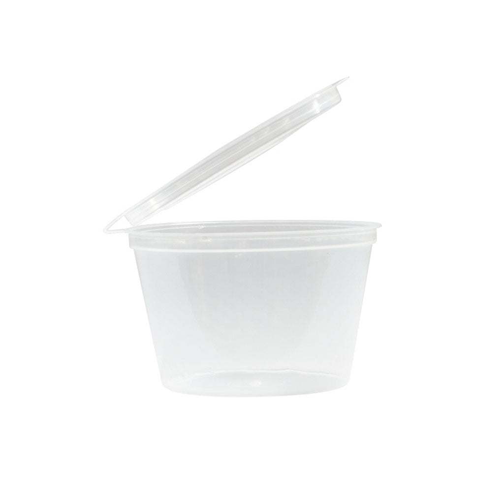 TCC100 Portion Cup with Hinged Lid 100ml 50/Pack