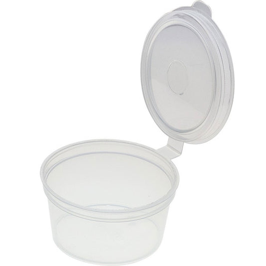 TCC25 Portion Cup with Hinged Lid 25ml | 50/Pack