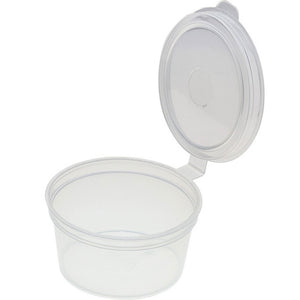 TCC25 Portion Cup with Hinged Lid 25ml 50/Pack