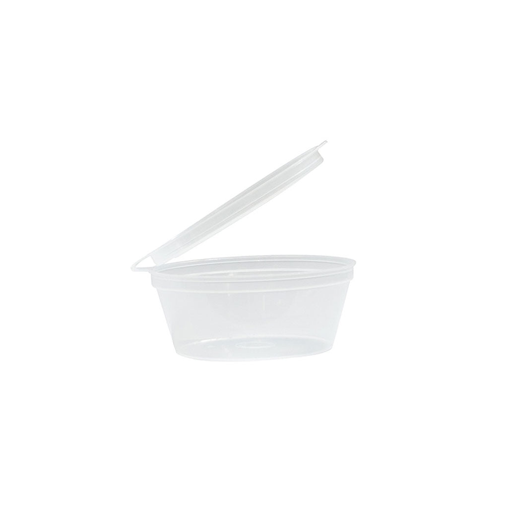 TCC35 Portion Cup with Hinged Lid 35ml | 50/Pack