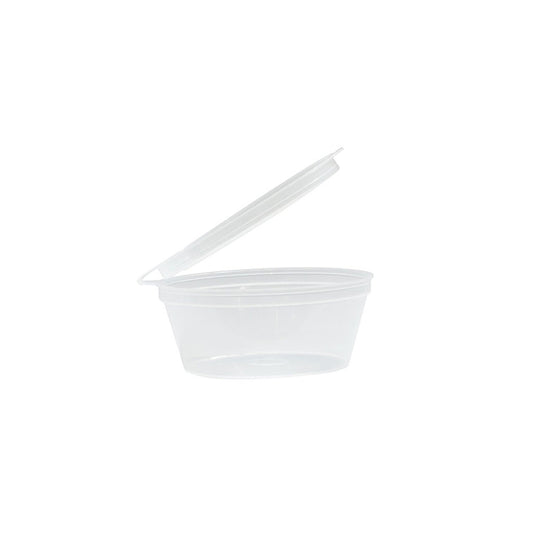 TCC35 Portion Cup with Hinged Lid 35ml | 50/Pack