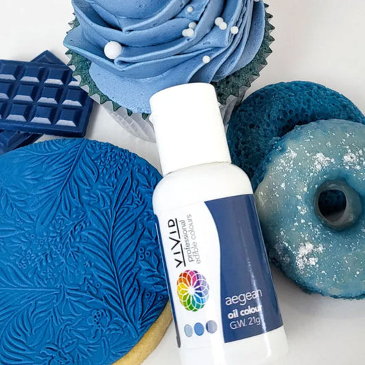 Vivid Oil Based Food Colour Aegean 21g