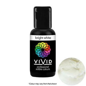 Vivid Gel Food Colour Bright White 21g | BB 10/26