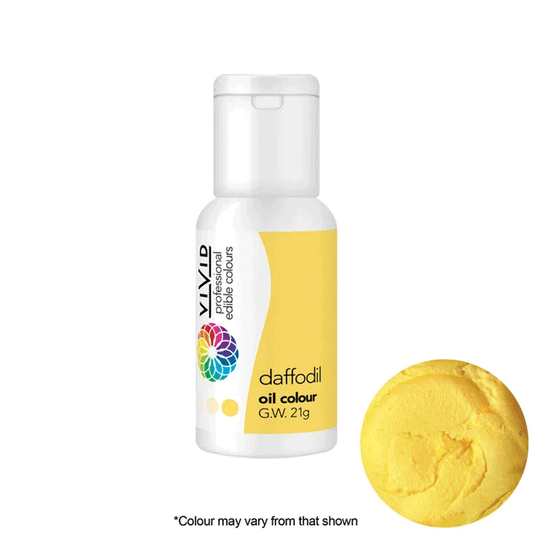 Vivid Oil Based Food Colour Daffodil 21g | BB