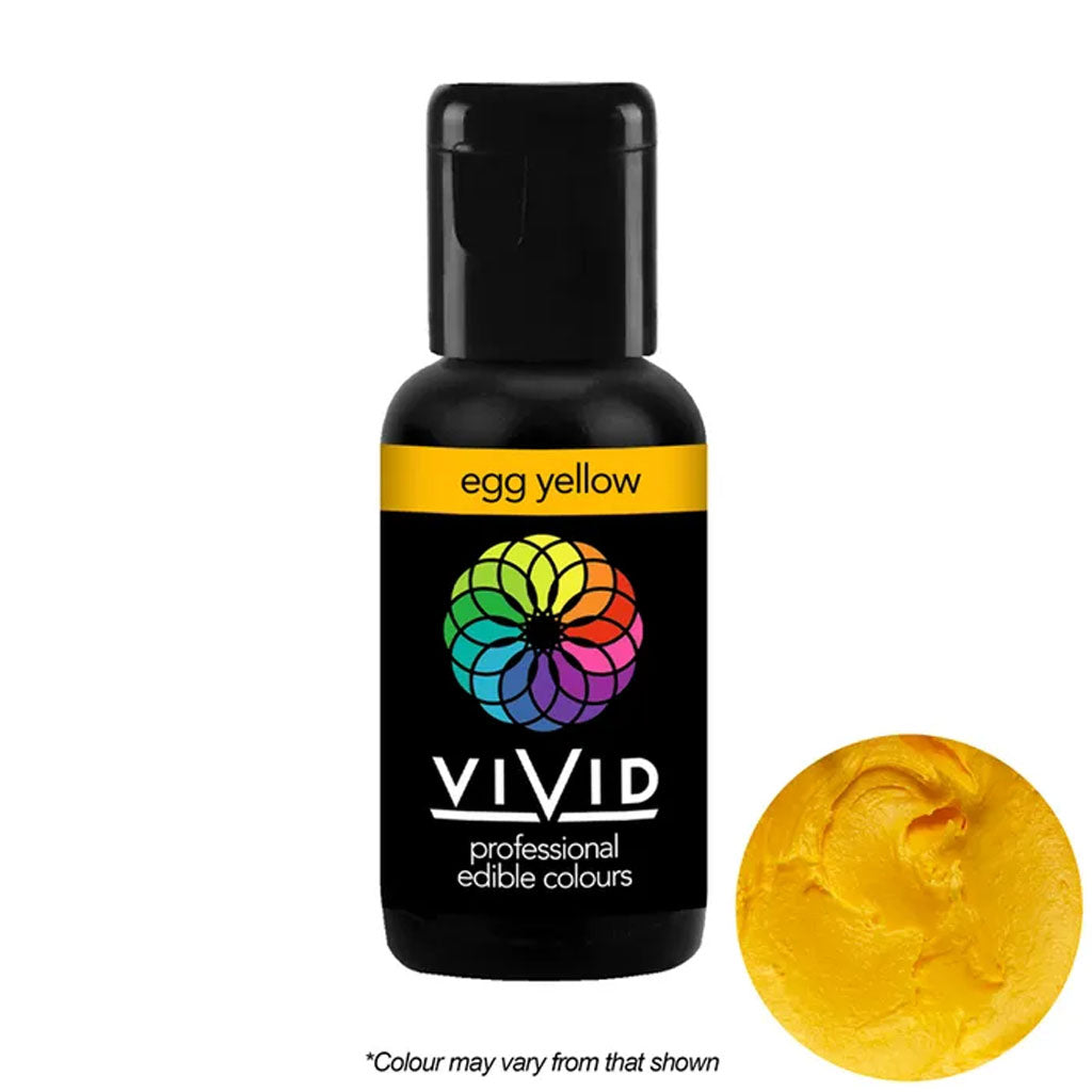 Vivid Gel Food Colour Egg Yellow 21g