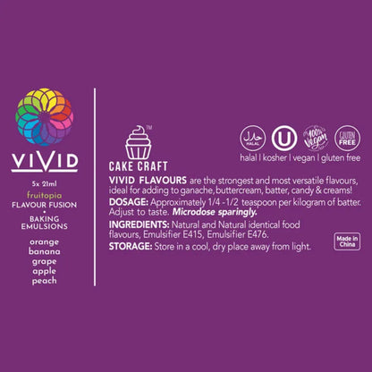 Vivid Fruitopia Flavour Fusion Set | 5/Pack