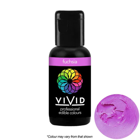 Vivid Gel Food Colour Fuchsia 21g | BB