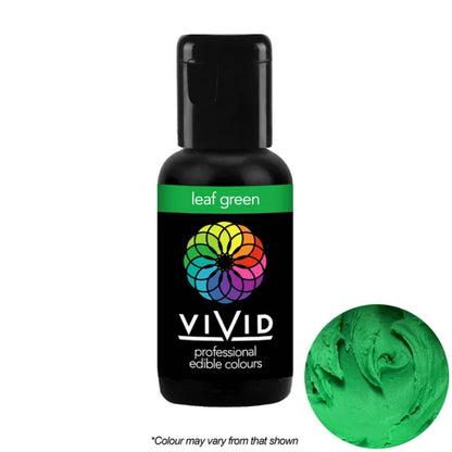 Vivid Gel Food Colour Leaf Green 21g