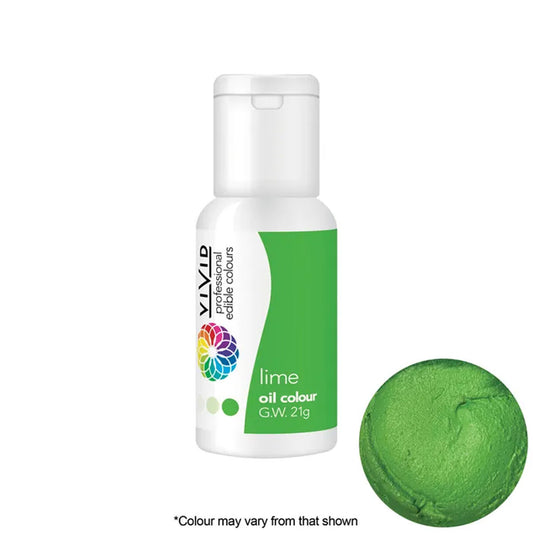 Vivid Oil Based Food Colour Lime 21g