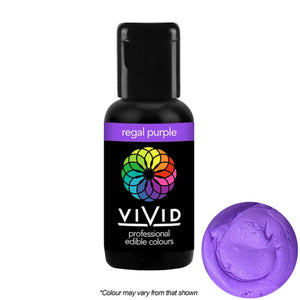 Vivid Gel Food Colour Regal Purple 21g | BB 10/26