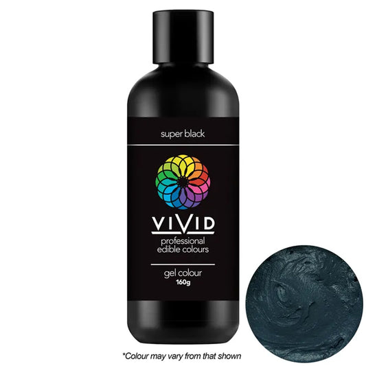 Vivid Gel Food Colour - Super Black | 160g