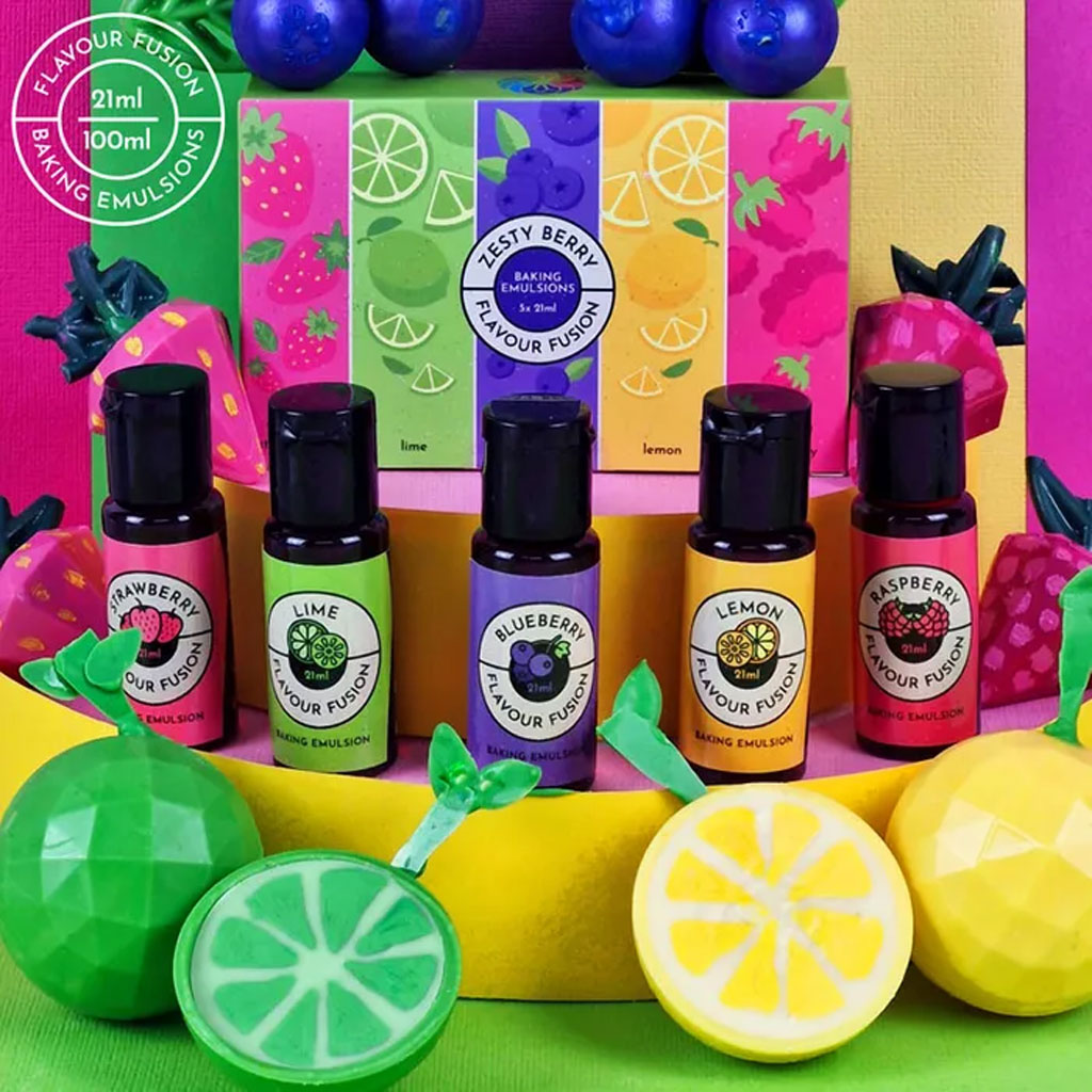 Vivid Zesty Berry Flavour Fusion Set | 5/Pack