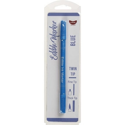 GoBake Blue Edible Ink Marker Twin Tip