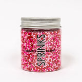 Sprinks Love Me Blender Nonpareils Sprinkles 65g (Mix of Pinks and reds nonpareils)