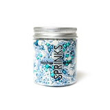 Sprinks Blue Ocean Sprinkles 75g (Blue, White)