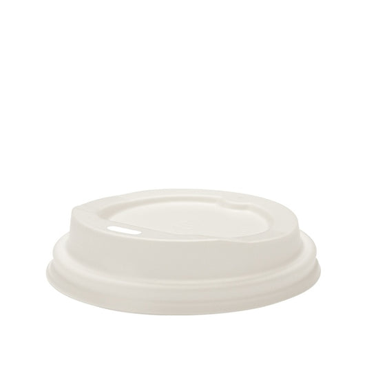 Green Choice CPLA Lid (1500/371) for 8/12/16oz Coffee Cups 50/Pack