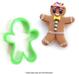 Gingerbread cookie cutter