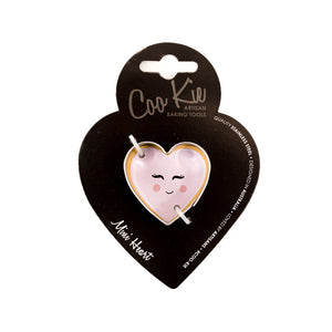 Coo Kie Mini Heart Stainless Steel Cookie Cutter