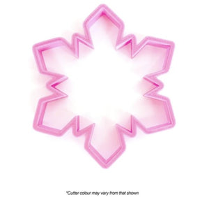 Snowflake cookie cutter pink PLA